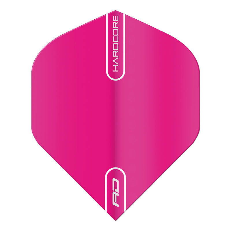 Hardcore Fluorescent Pink Dart Flights