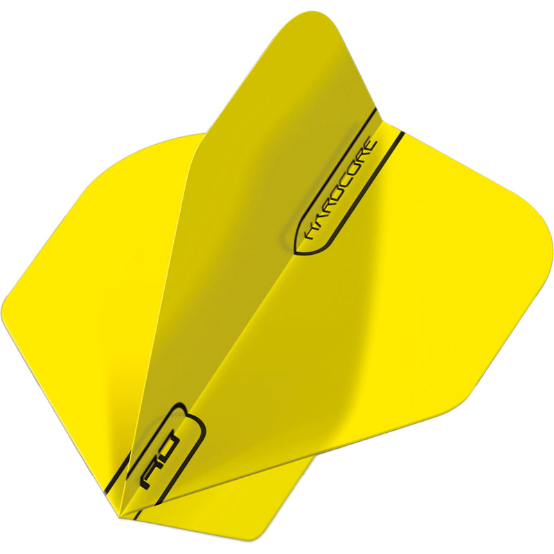 Hardcore Fluorescent Yellow Dart Flights