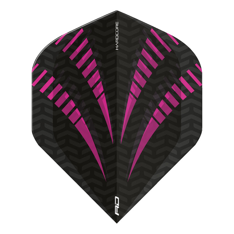 Harrows Rage Skull Dart Flights Pink - Magic Darts