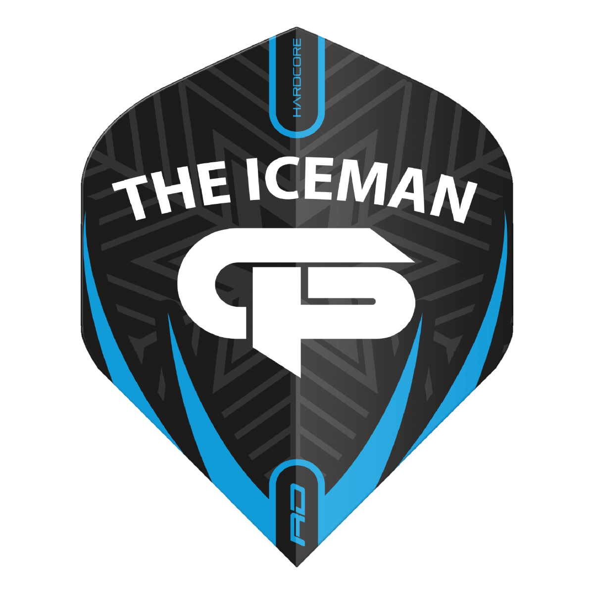 Gerwyn Price Black, White & Grey Logo Hardcore Standard