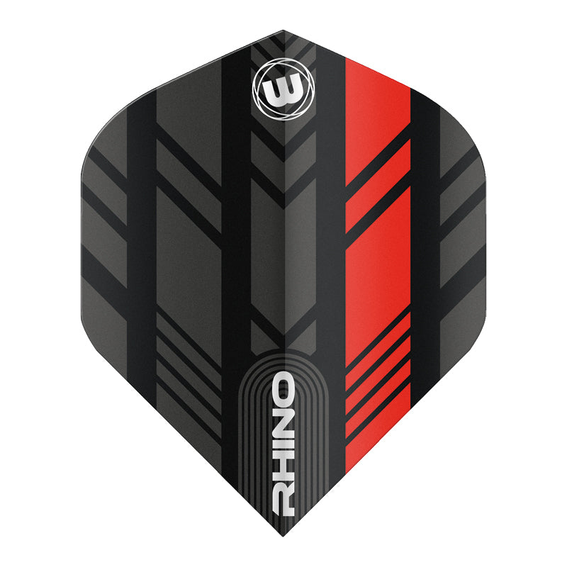 Black & Red Rhino Standard