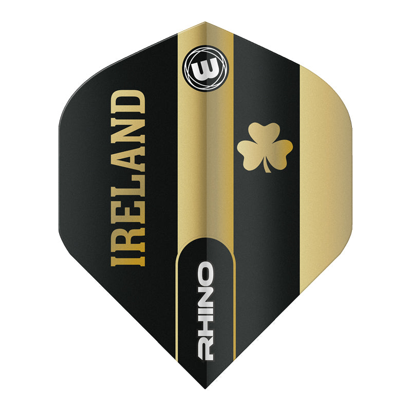 Black & Gold Ireland Rhino Standard