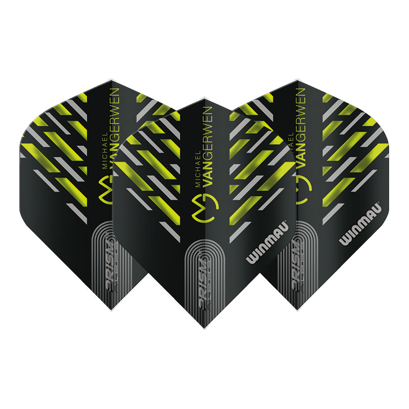 MVG Black, Green & Grey Chevron Prism Alpha Standard