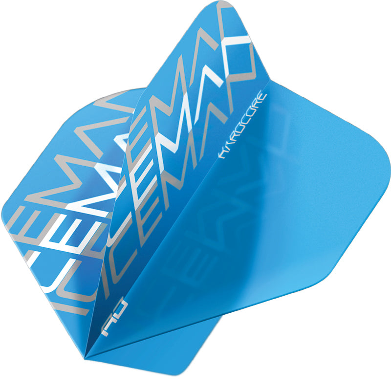 Hardcore Iceman White Triple Dart Flights