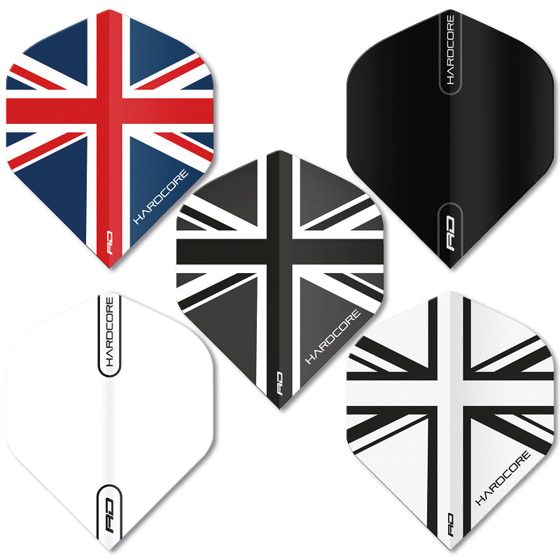 Hardcore Union Jack Flights Selection Pack