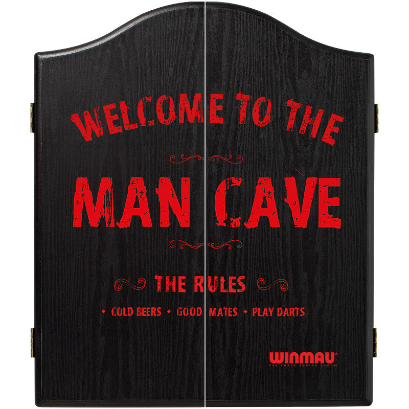 Winmau Man Cave Deluxe Dartboard Cabinet