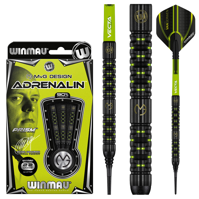 Winmau MvG Adrenalin Softip