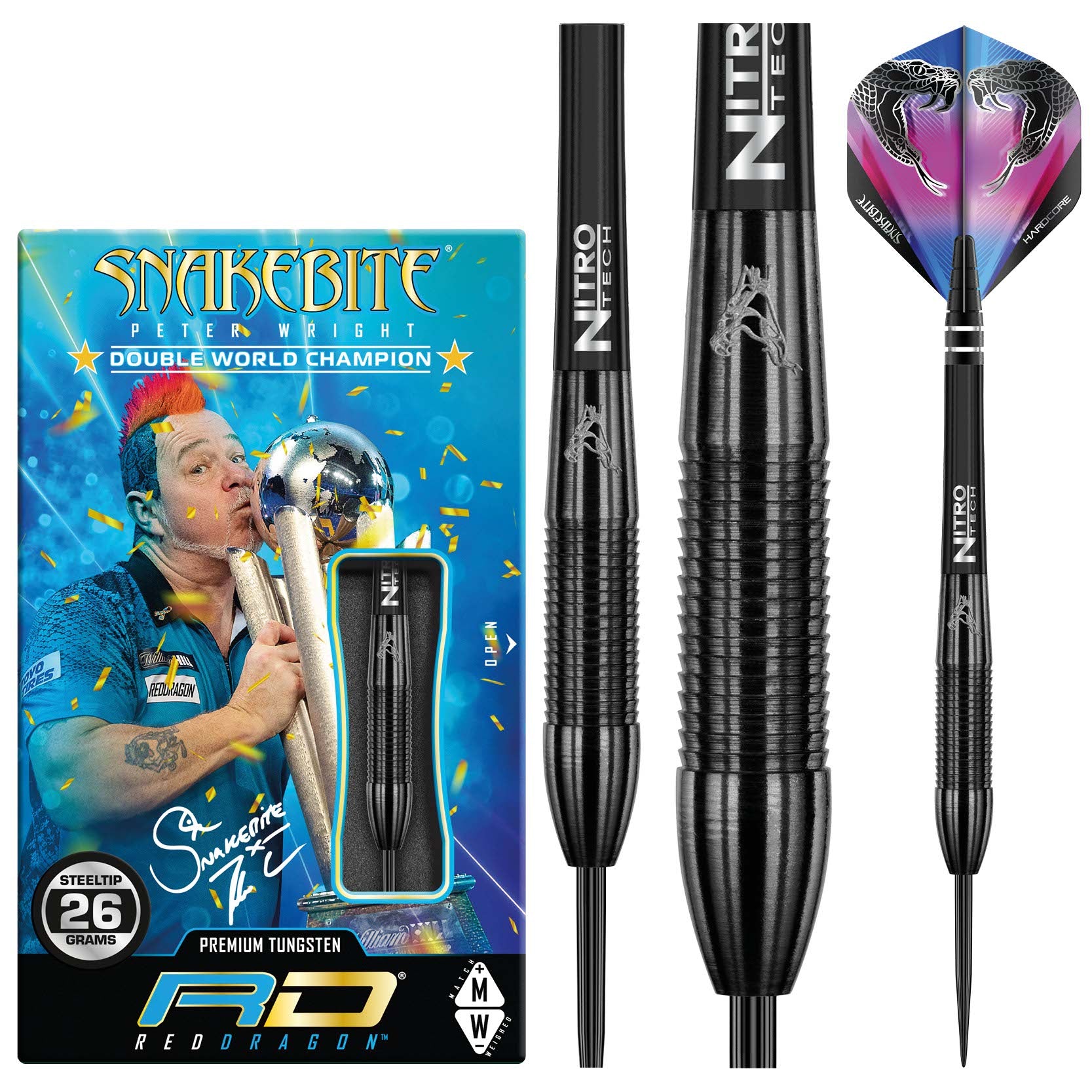 Peter Wright Snakebite 3 Black